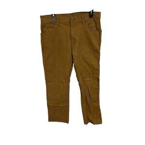Dickies Men's Jeans 33x32 Brown Denim Carpenter Pants Workwear Straight Leg Mens